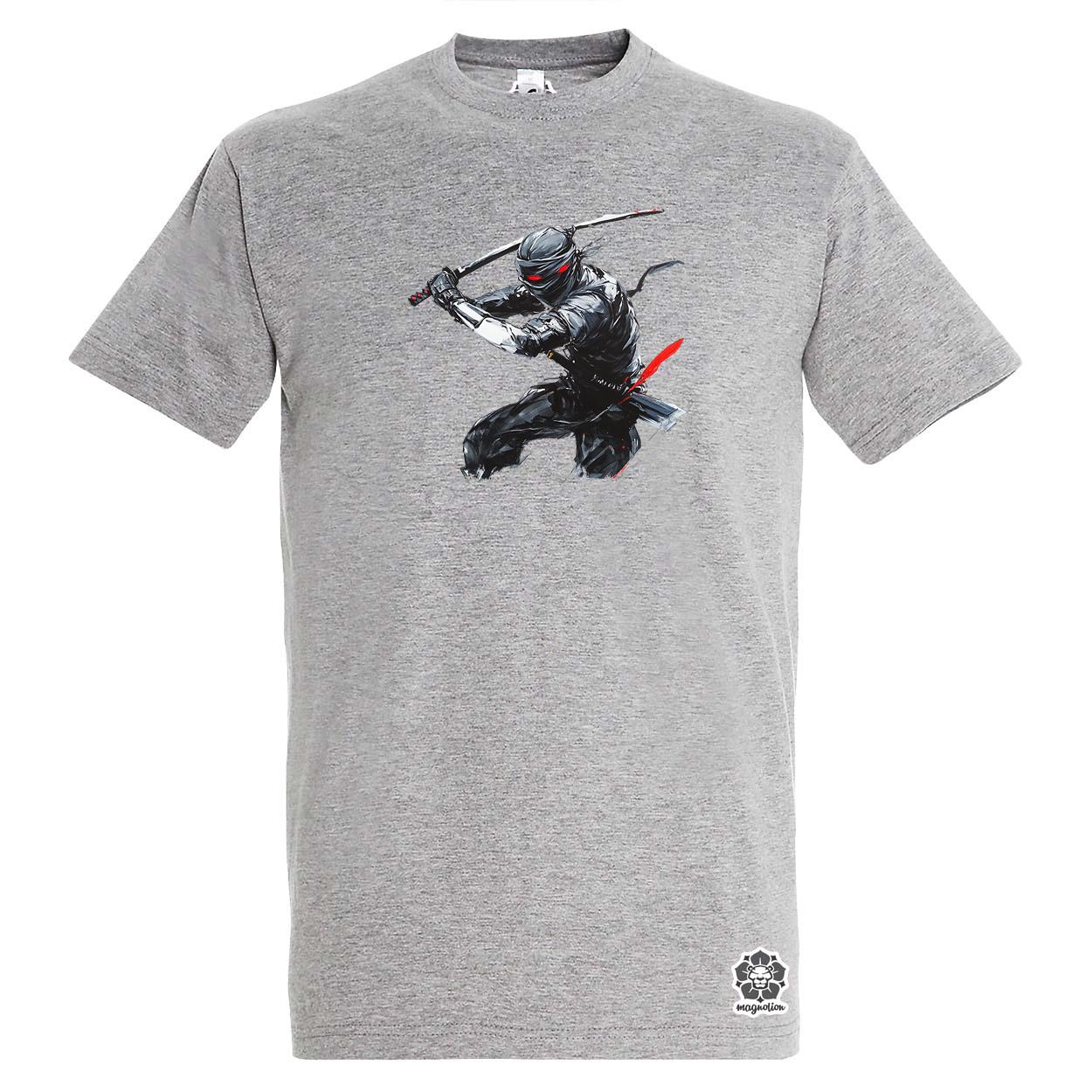 Ninja rajz v6 egyedi póló 