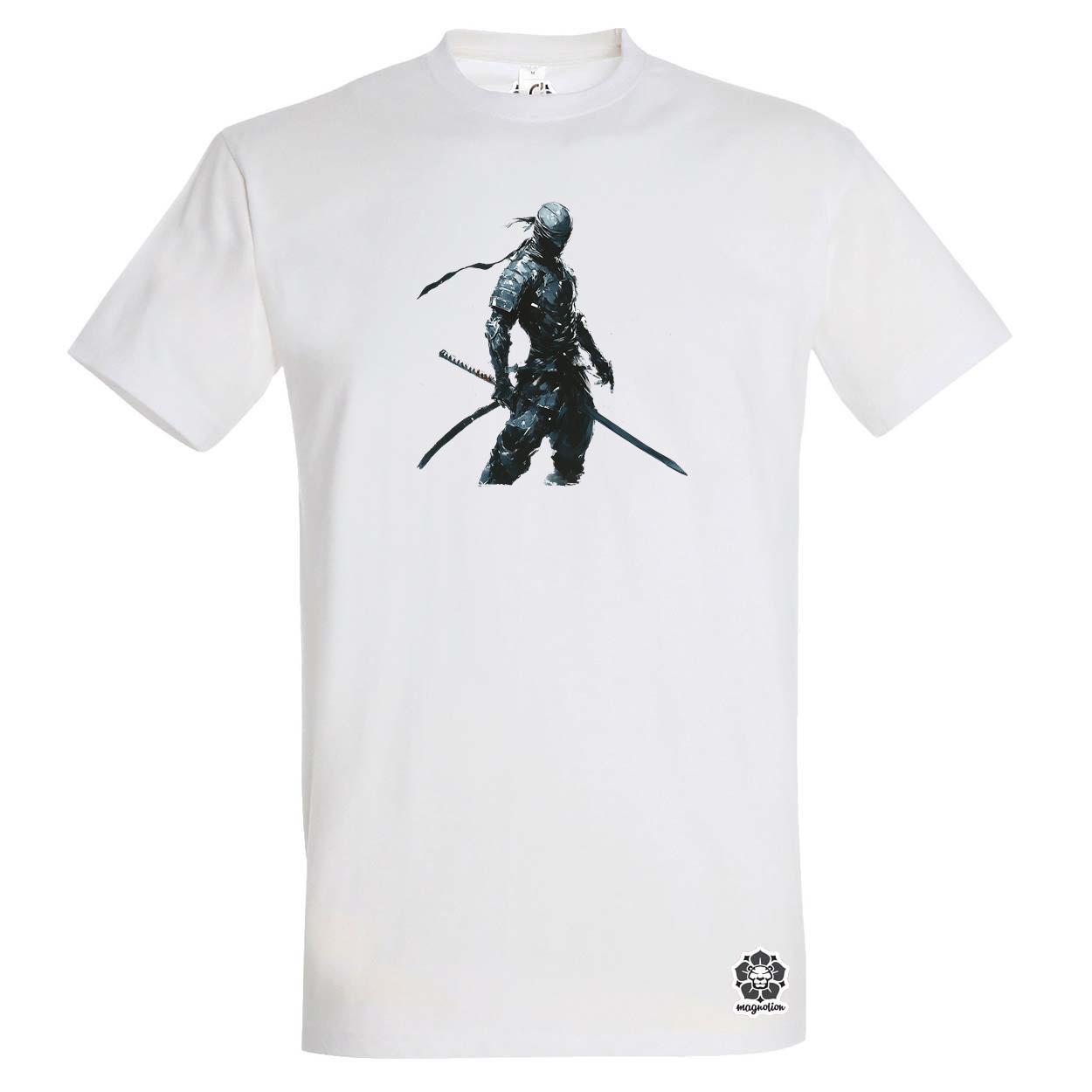 Ninja rajz v7 egyedi póló 