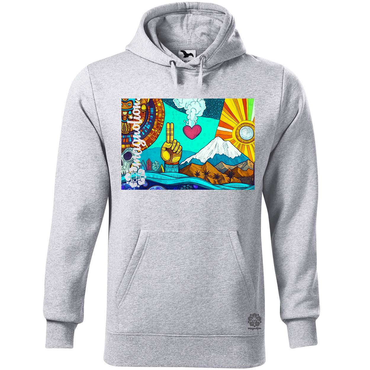 Spirituális béke v25 egyedi  pulóver 