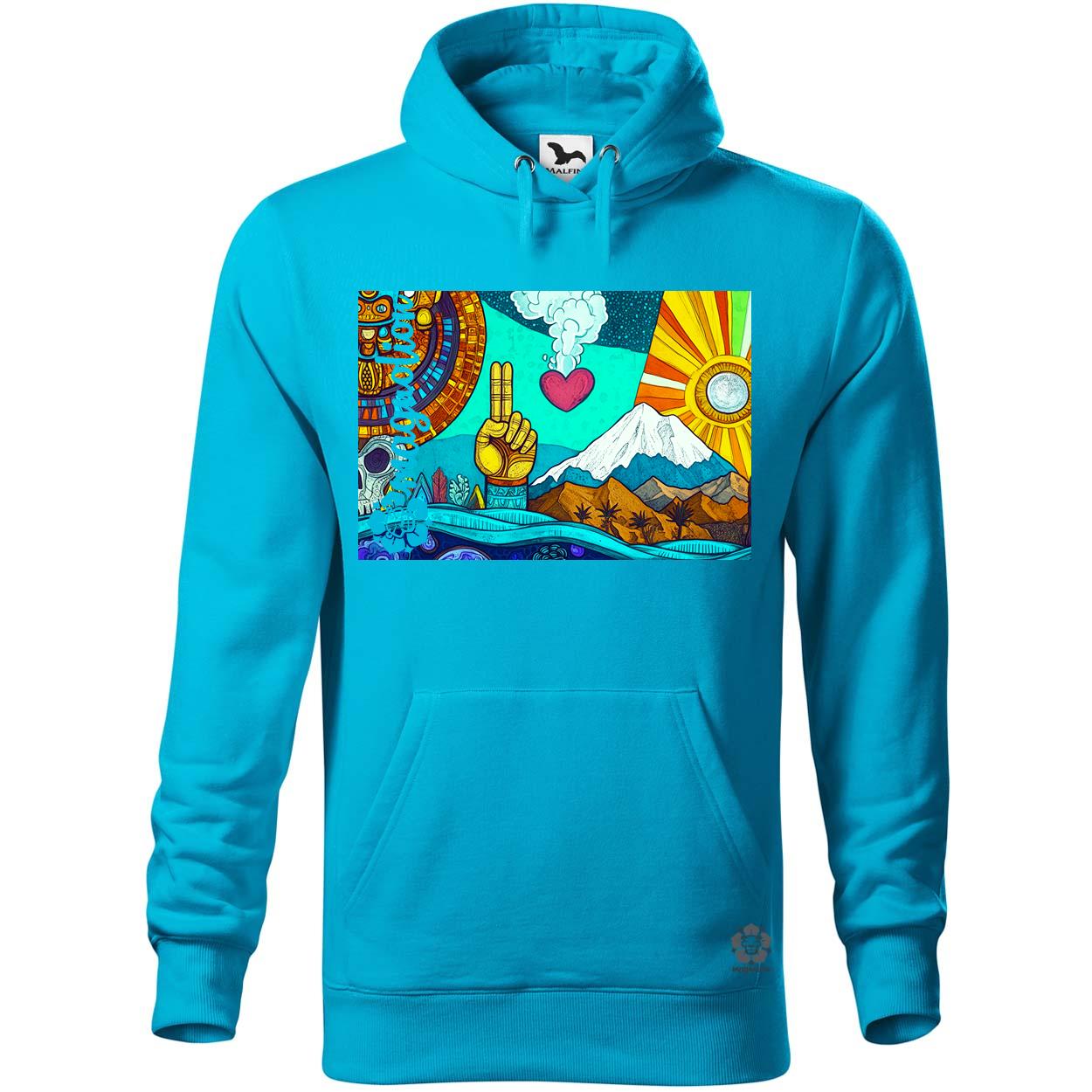 Spirituális béke v25 egyedi  pulóver 