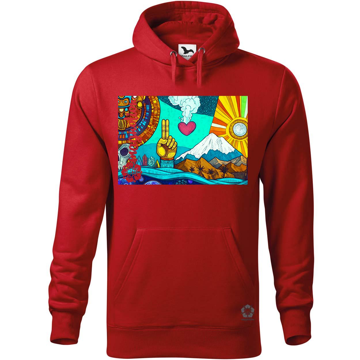 Spirituális béke v25 egyedi  pulóver 