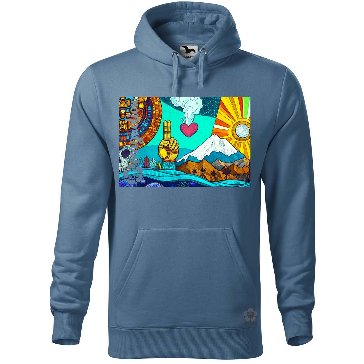 Spirituális béke v25 egyedi  pulóver 