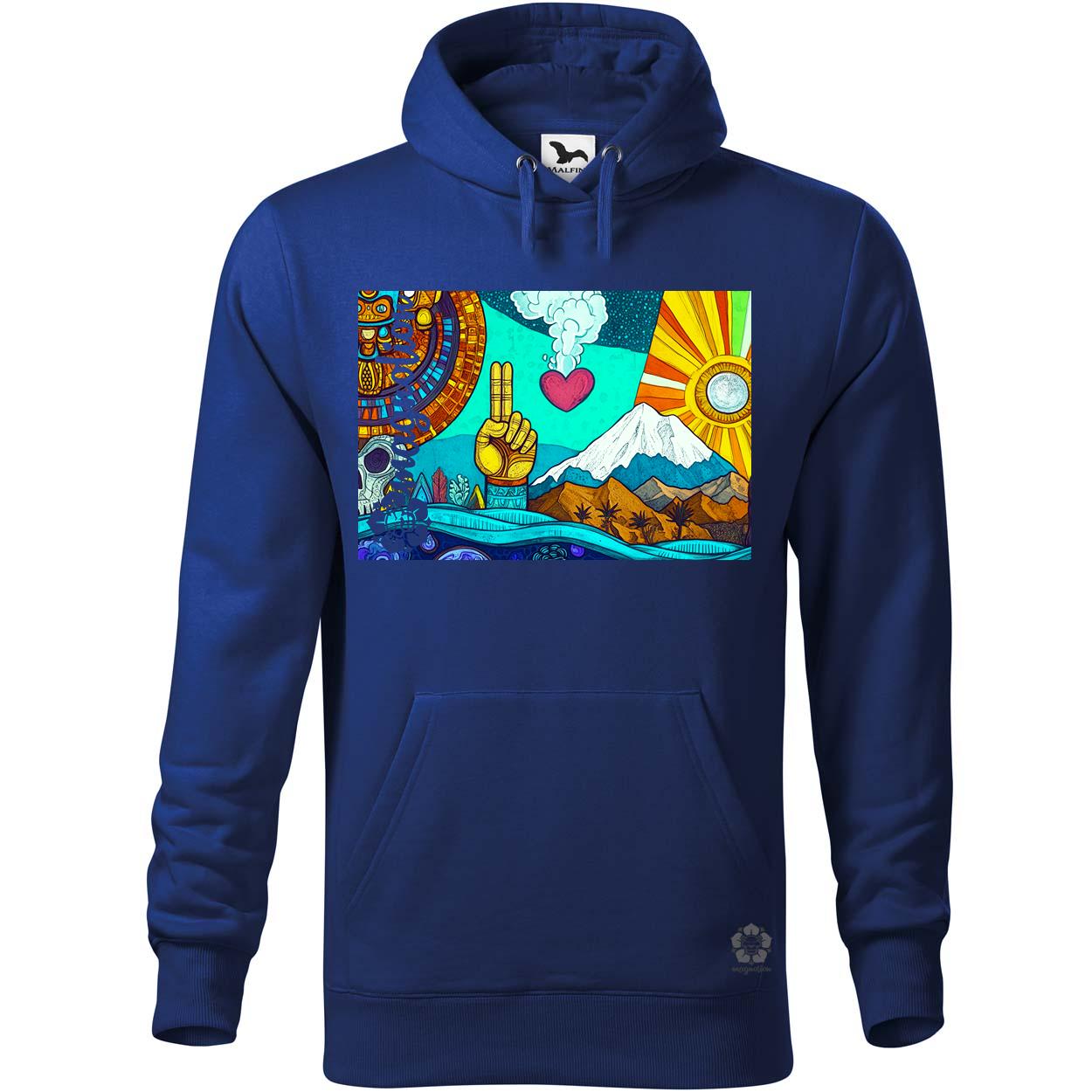 Spirituális béke v25 egyedi  pulóver 