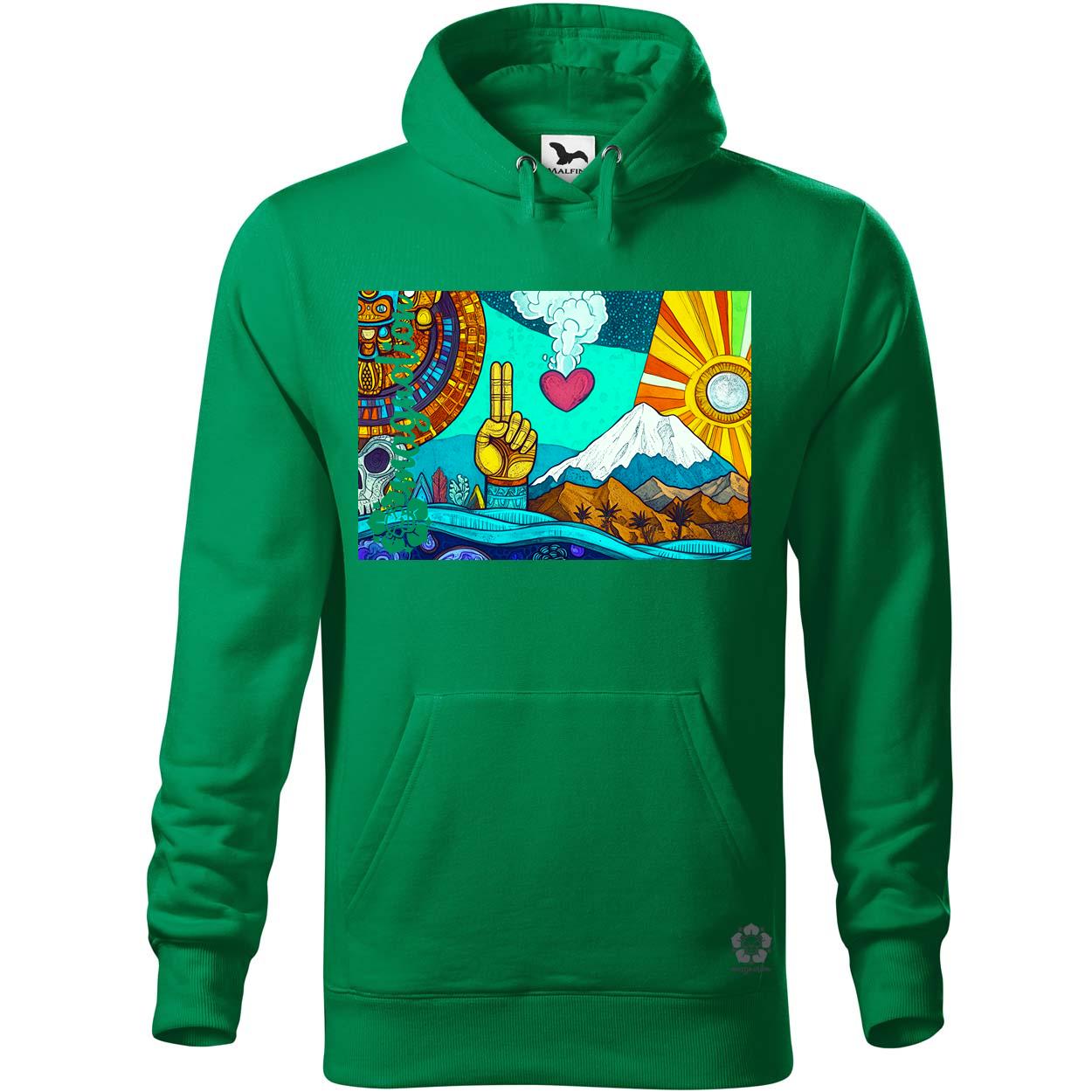 Spirituális béke v25 egyedi  pulóver 