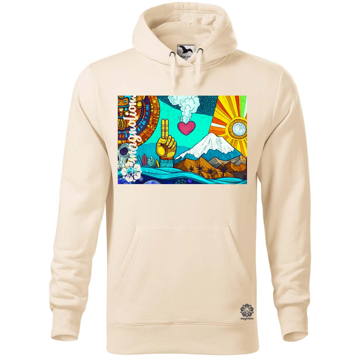 Spirituális béke v25 egyedi  pulóver 