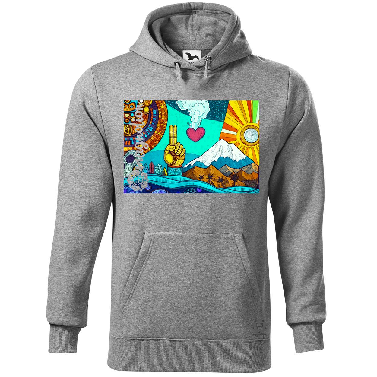 Spirituális béke v25 egyedi  pulóver 