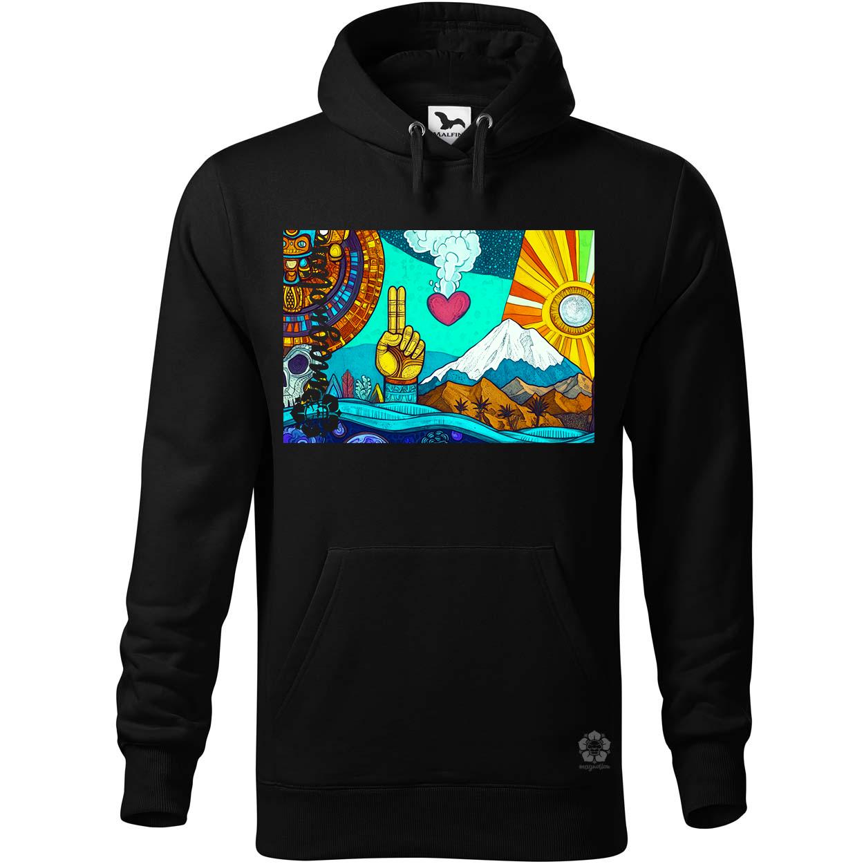 Spirituális béke v25 egyedi  pulóver 