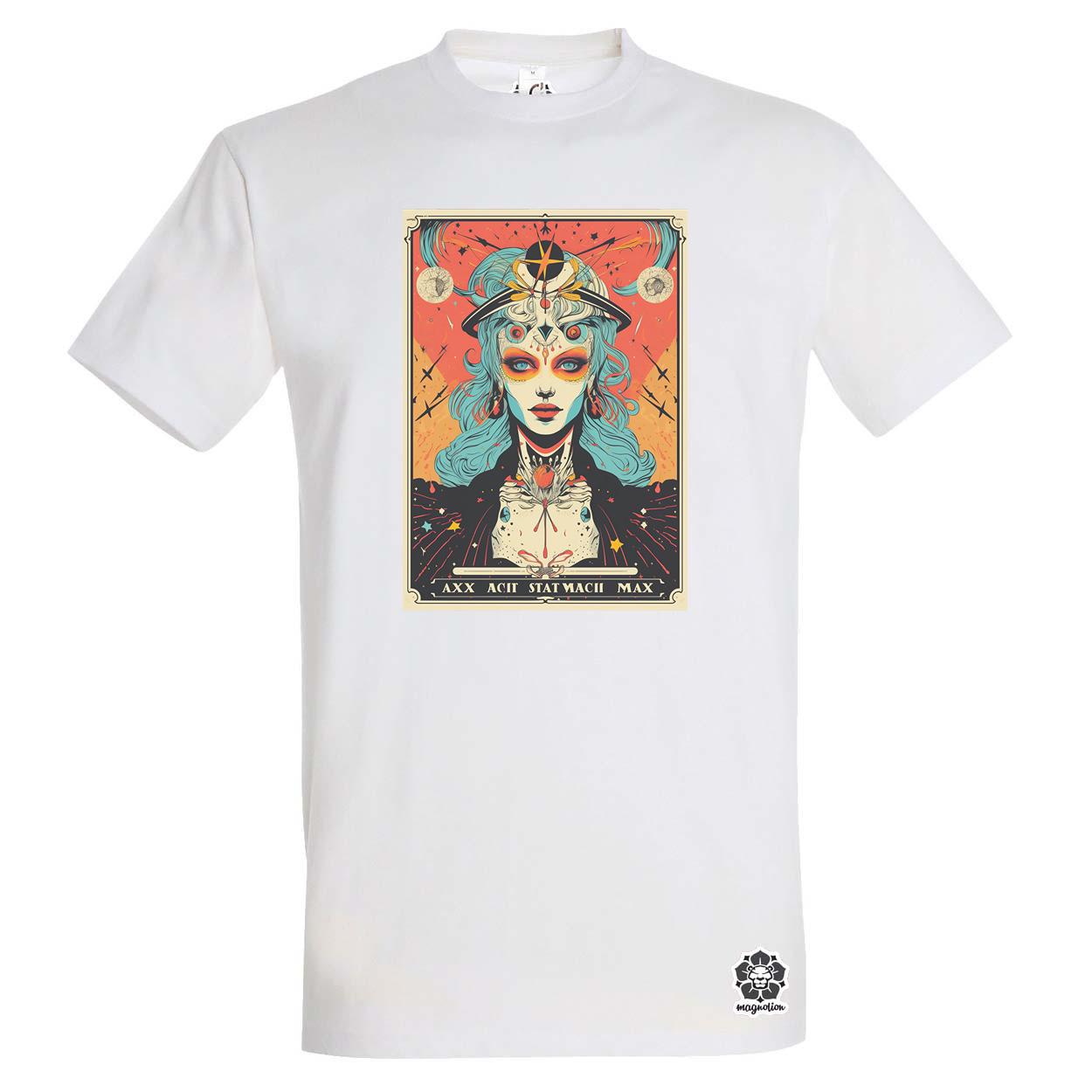 Színes tarot kártya v3 egyedi póló 