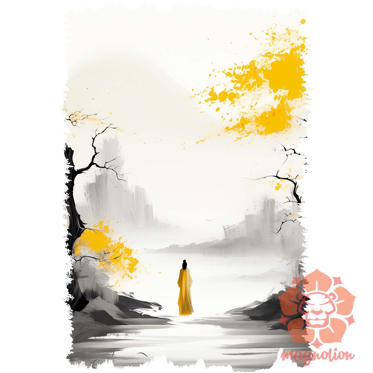 Tai Chi Bagua minimál v4 egyedi póló 