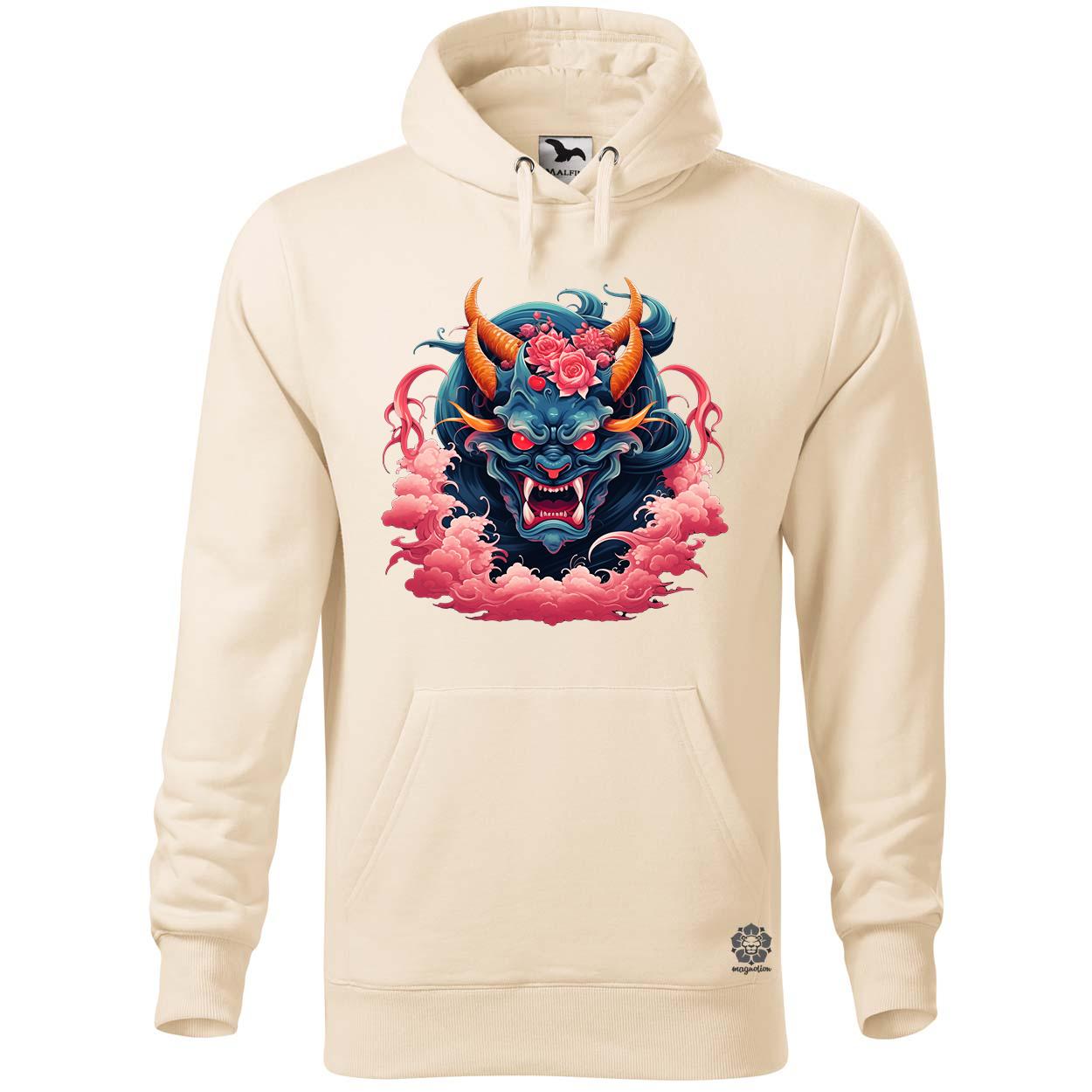 Anime Oni maszk v1 egyedi  pulóver 