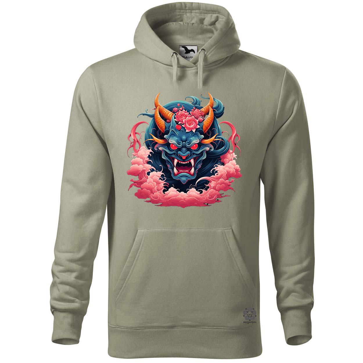 Anime Oni maszk v1 egyedi  pulóver 
