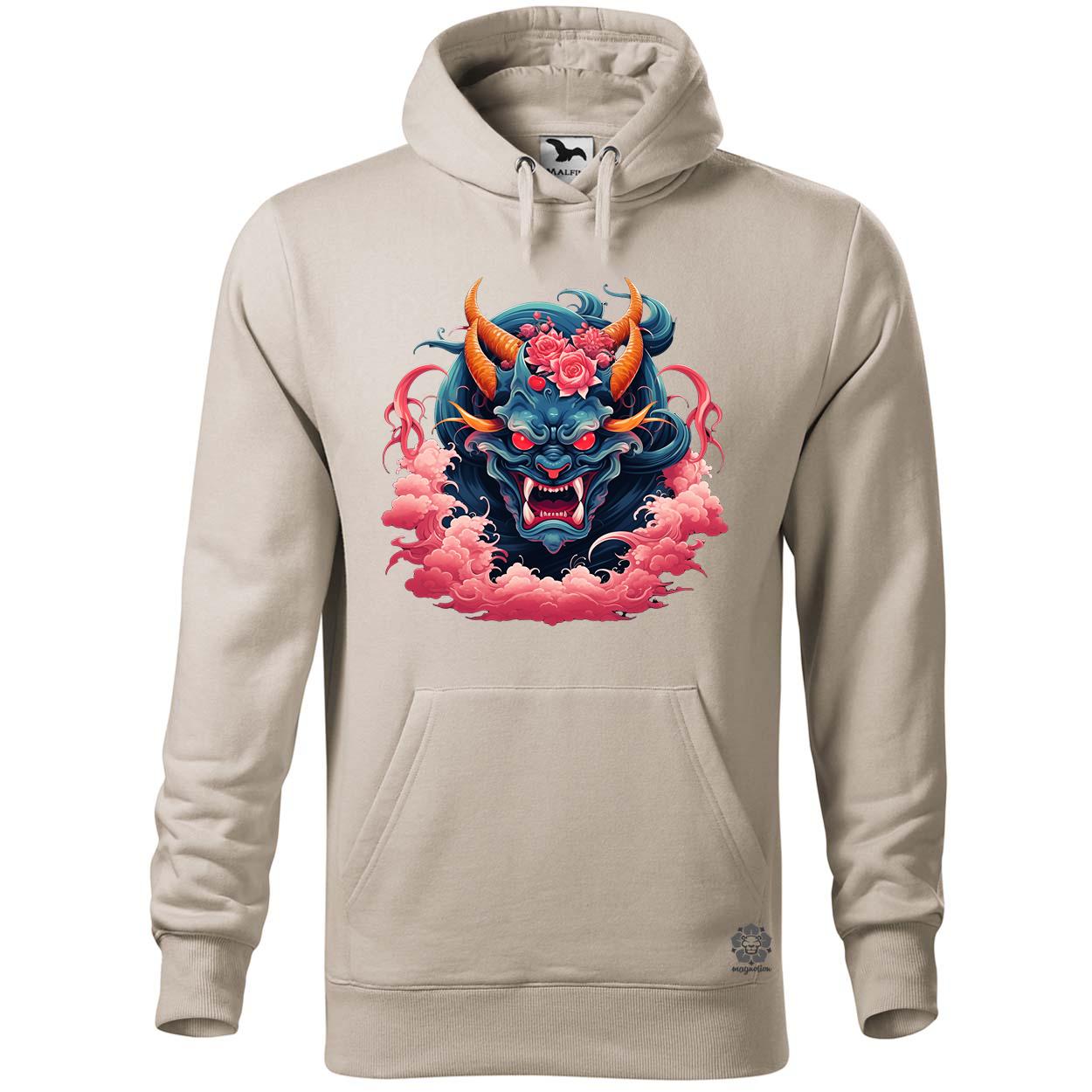 Anime Oni maszk v1 egyedi  pulóver 