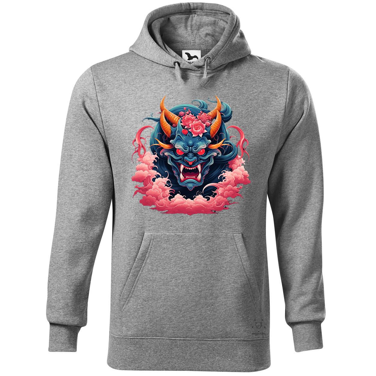 Anime Oni maszk v1 egyedi  pulóver 
