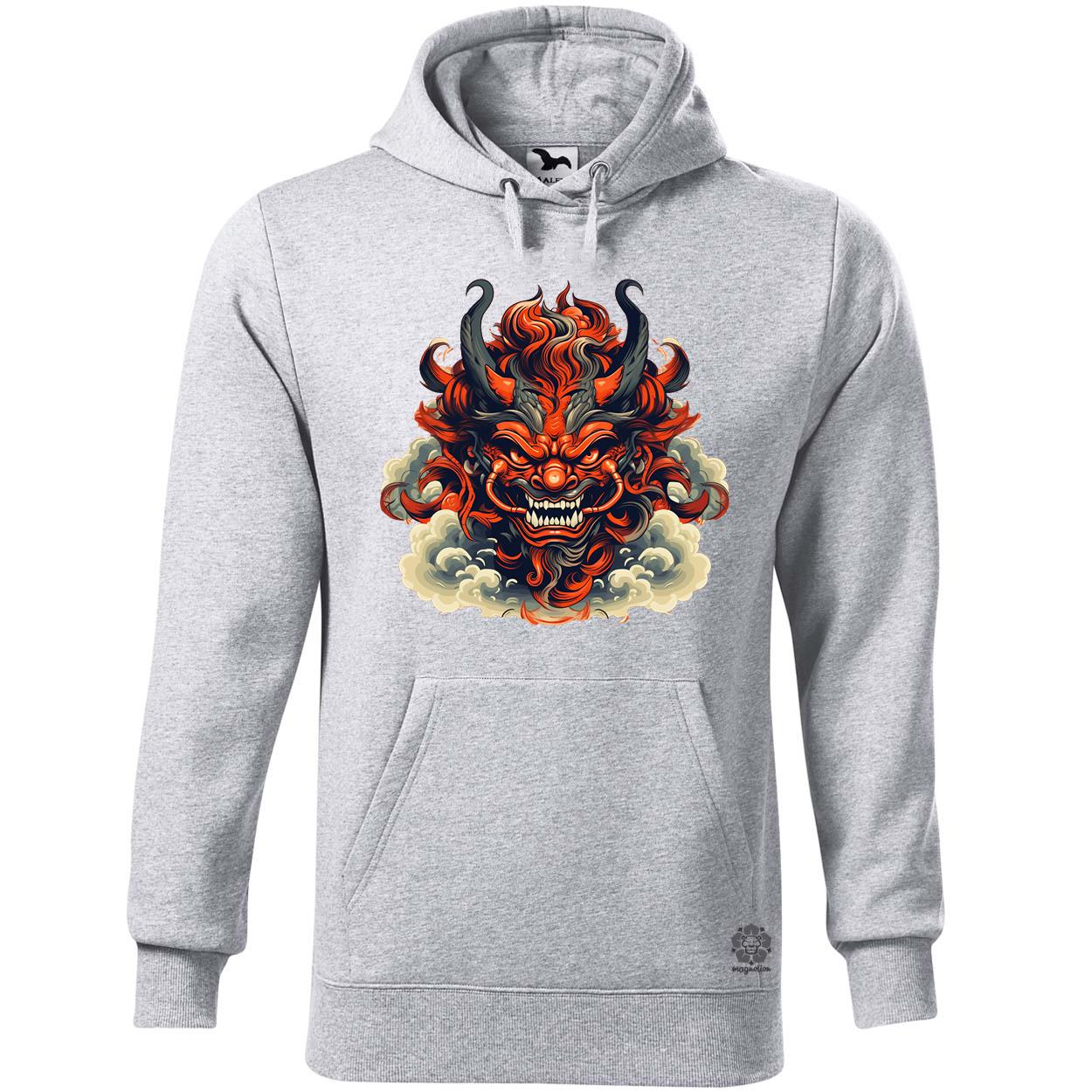Anime Oni maszk v4 egyedi  pulóver 