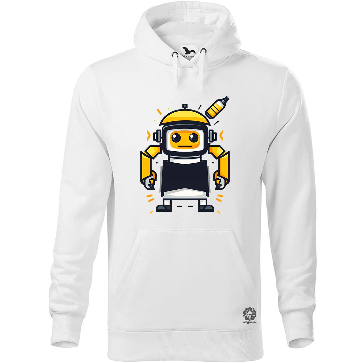 Cuki robot v11 egyedi  pulóver 