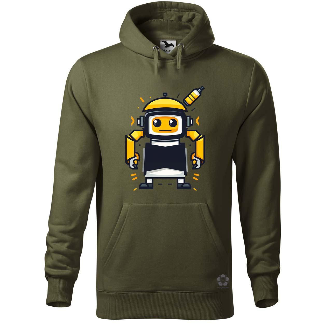 Cuki robot v11 egyedi  pulóver 