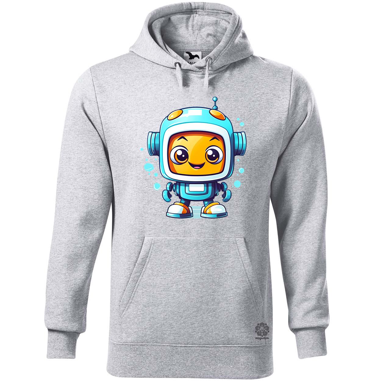 Cuki robot v6 egyedi  pulóver 