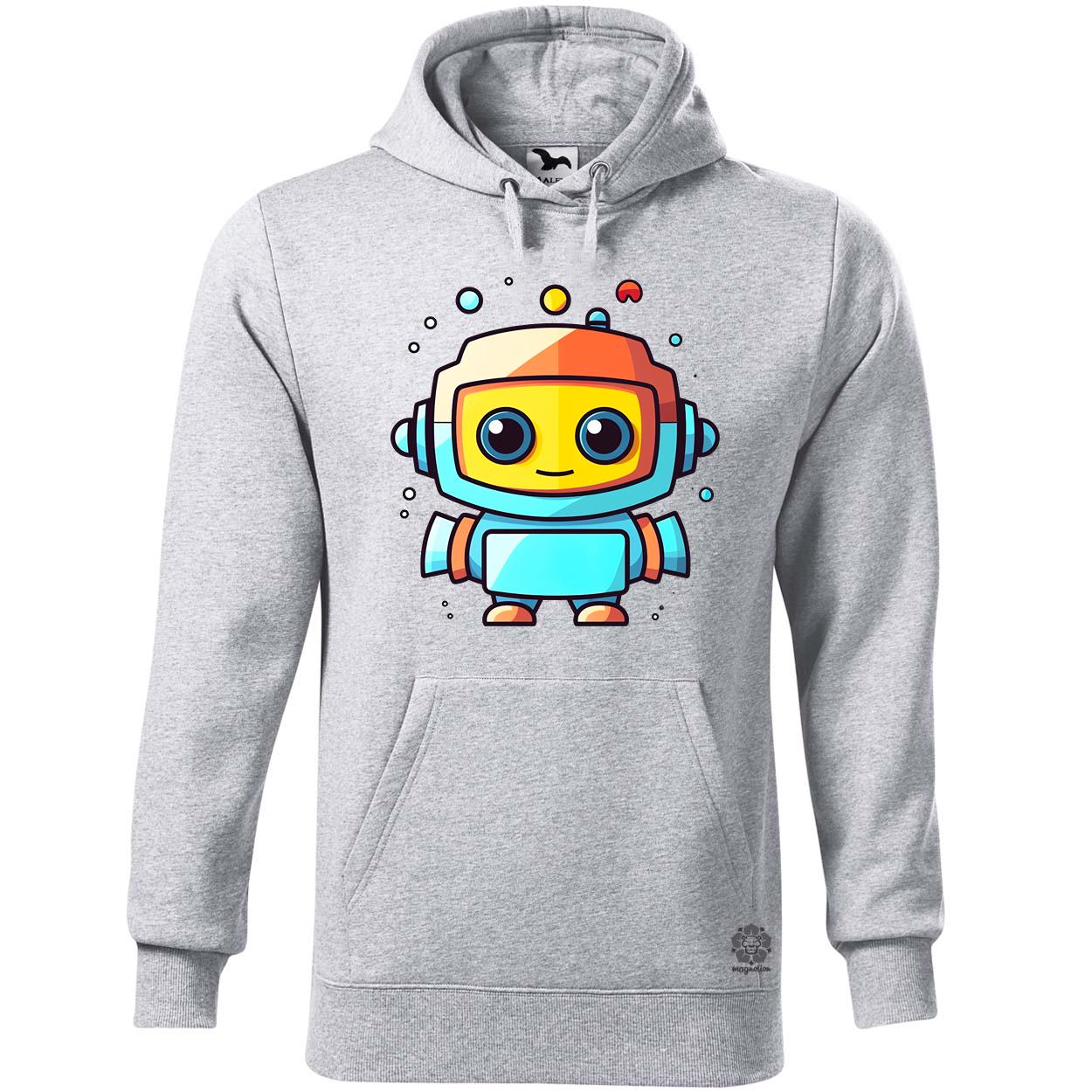 Cuki robot v7 egyedi  pulóver 