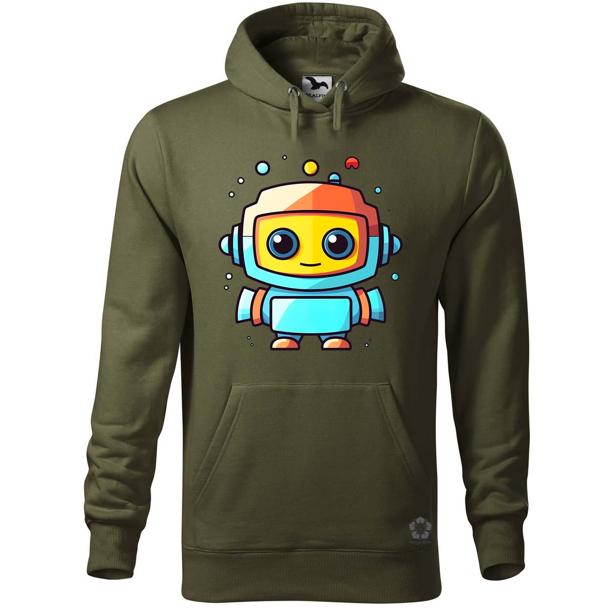 Cuki robot v7 egyedi  pulóver 