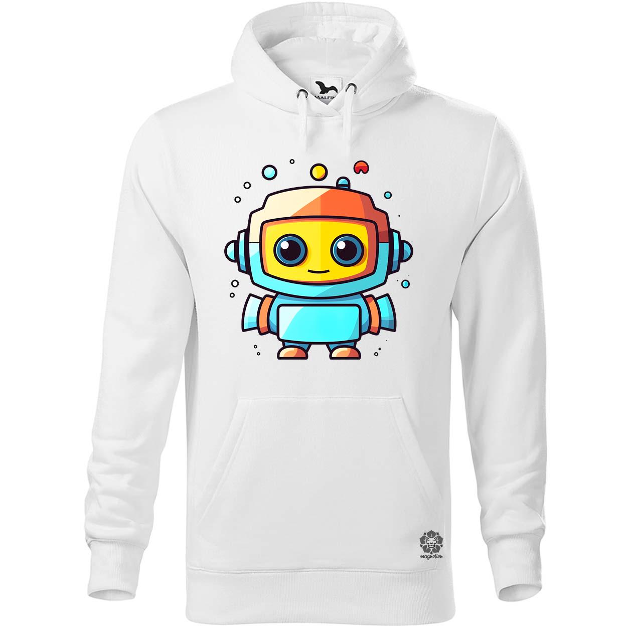 Cuki robot v7 egyedi  pulóver 