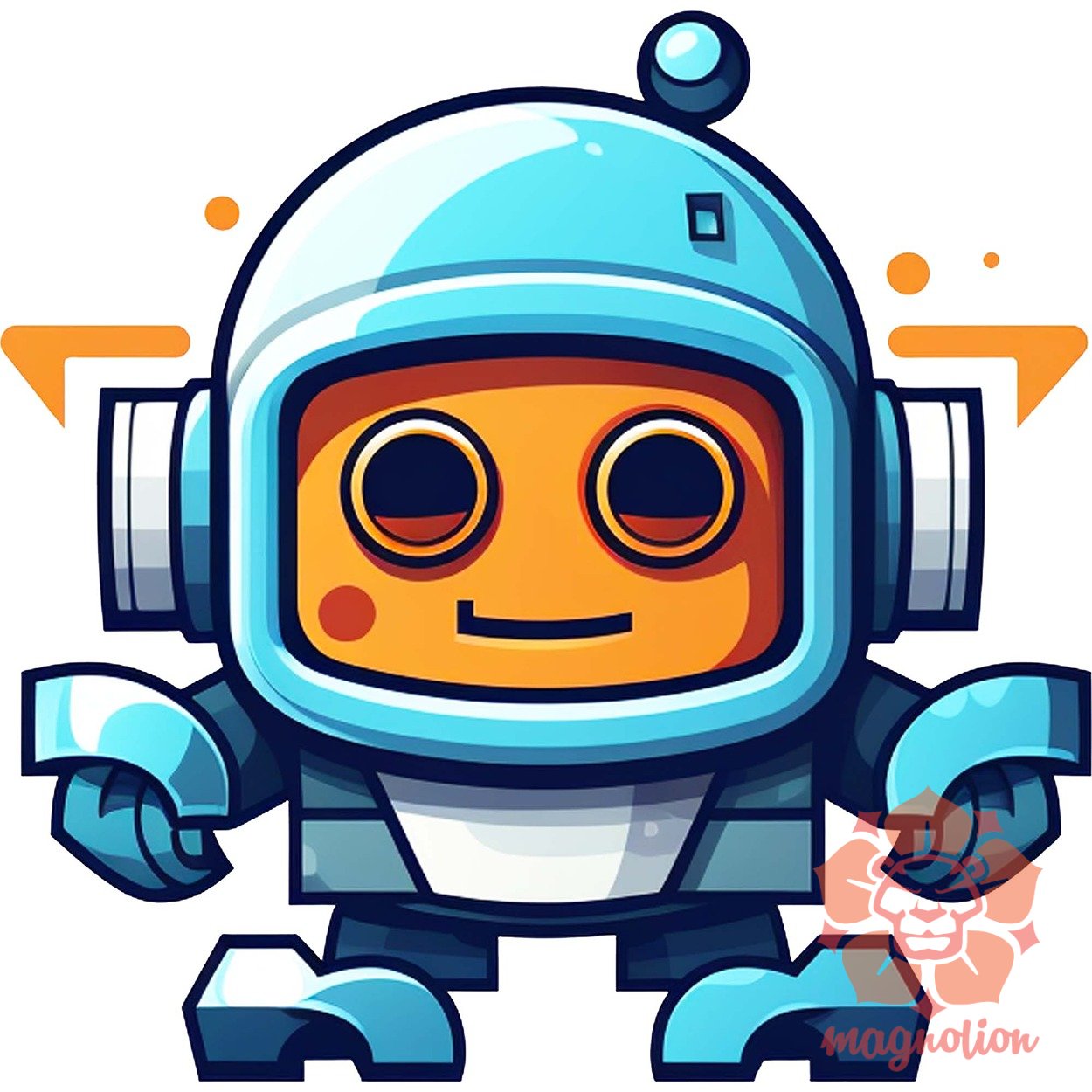 Cuki robot v8 egyedi  pulóver 