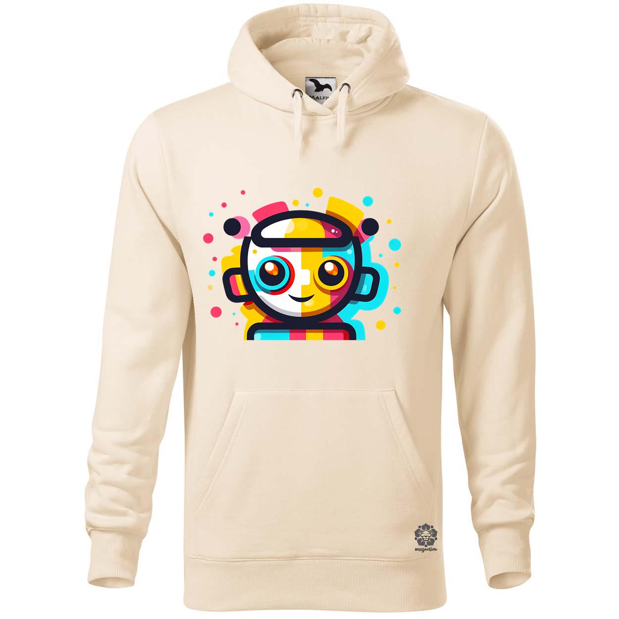 Cuki robot v9 egyedi  pulóver 
