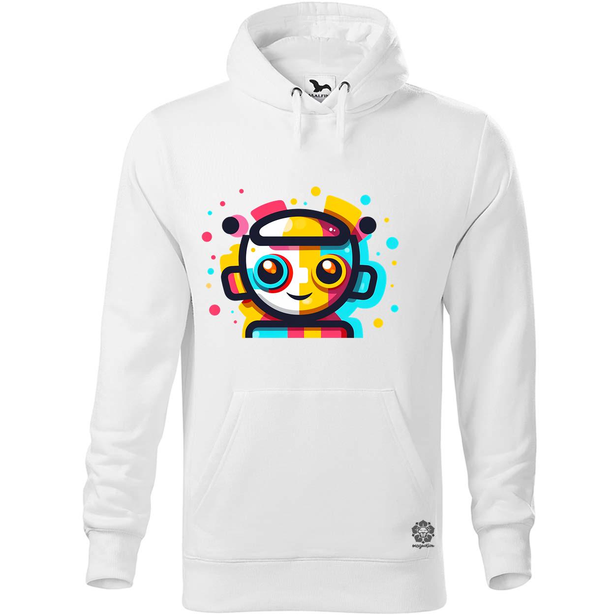Cuki robot v9 egyedi  pulóver 