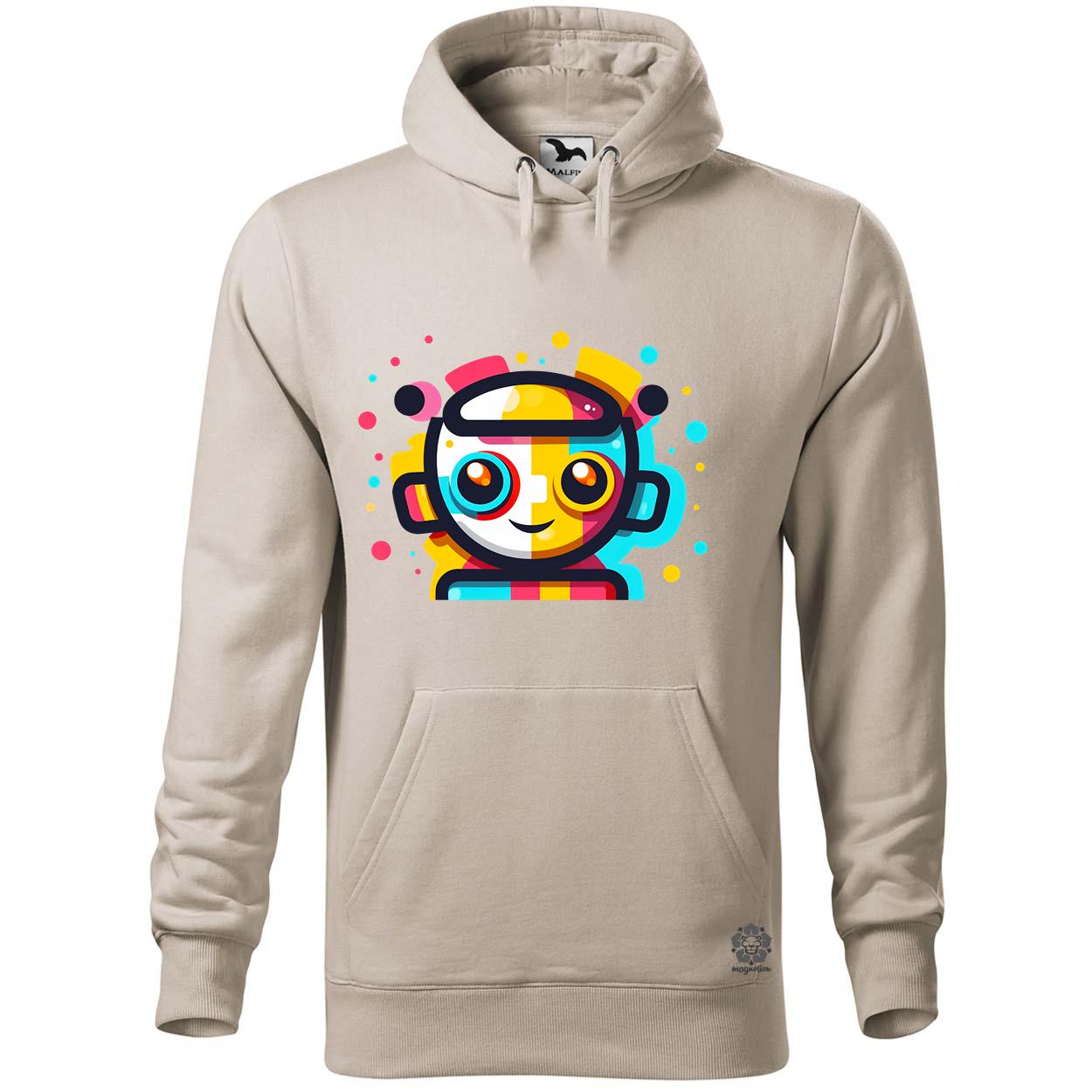 Cuki robot v9 egyedi  pulóver 