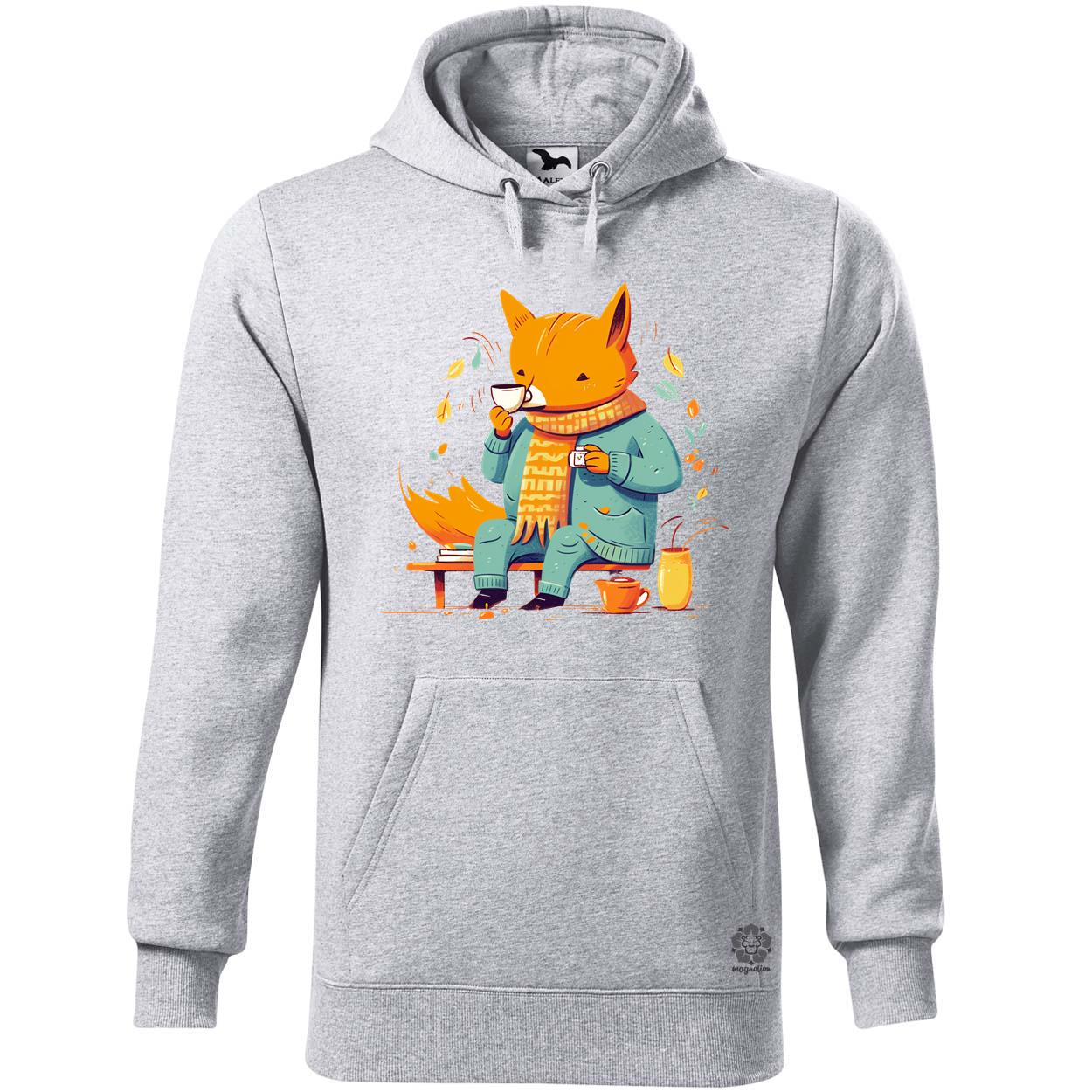 Cuki róka teázik v2 egyedi  pulóver 