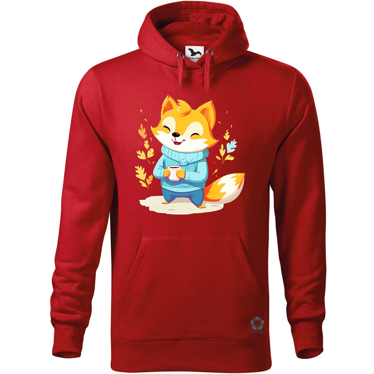 Cuki róka teázik v3 egyedi  pulóver 