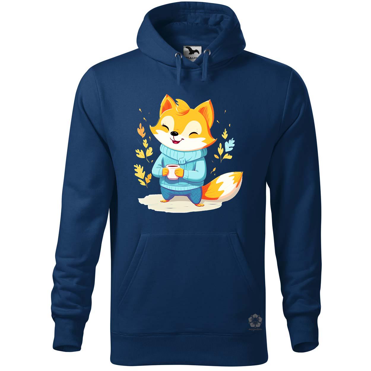 Cuki róka teázik v3 egyedi  pulóver 