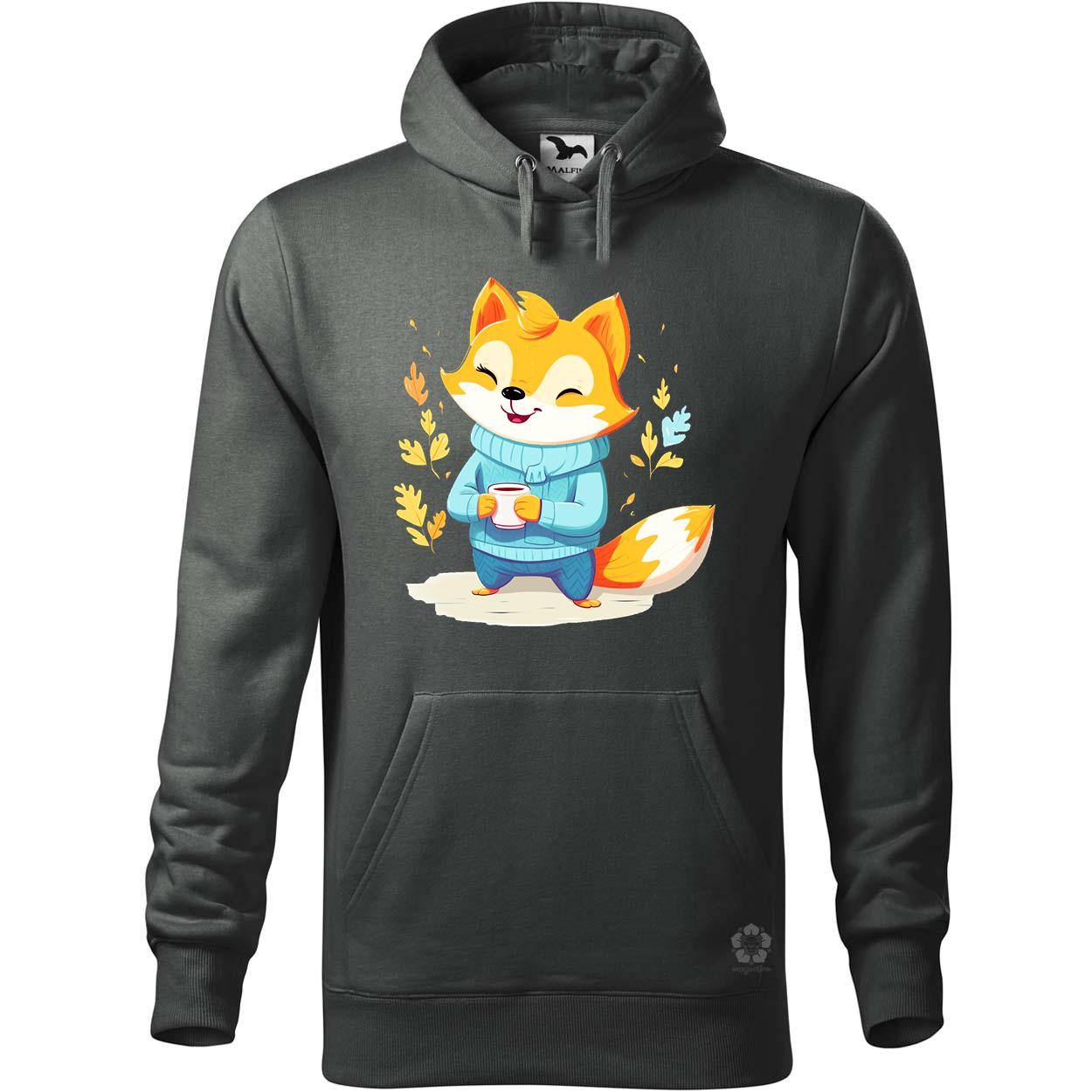 Cuki róka teázik v3 egyedi  pulóver 