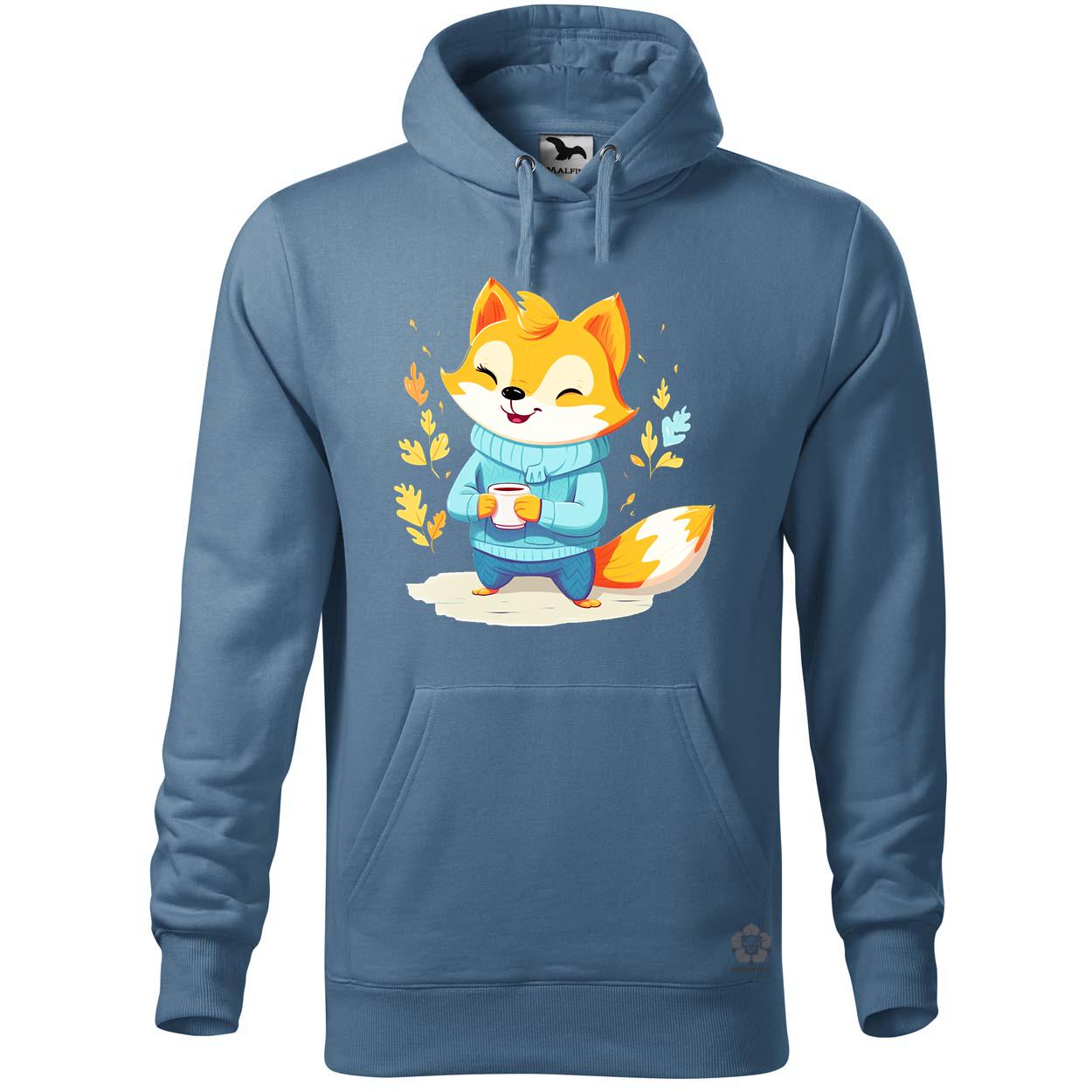 Cuki róka teázik v3 egyedi  pulóver 