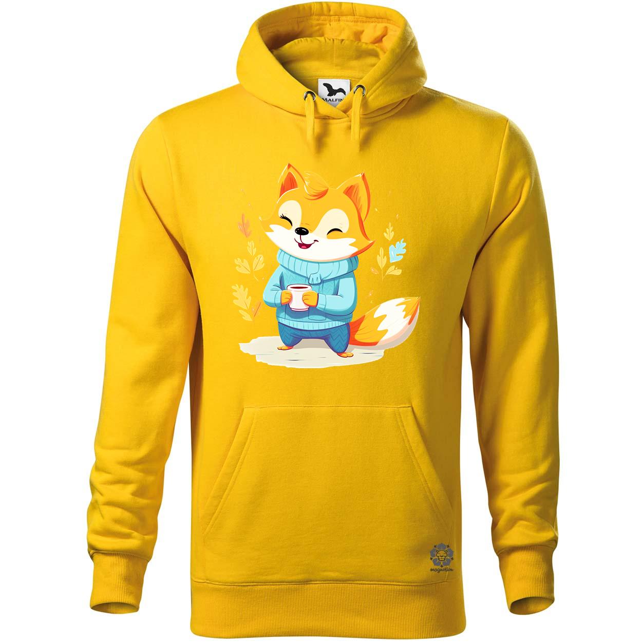 Cuki róka teázik v3 egyedi  pulóver 