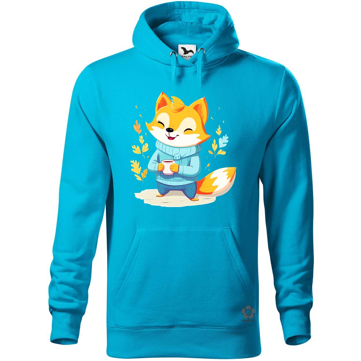 Cuki róka teázik v3 egyedi  pulóver 