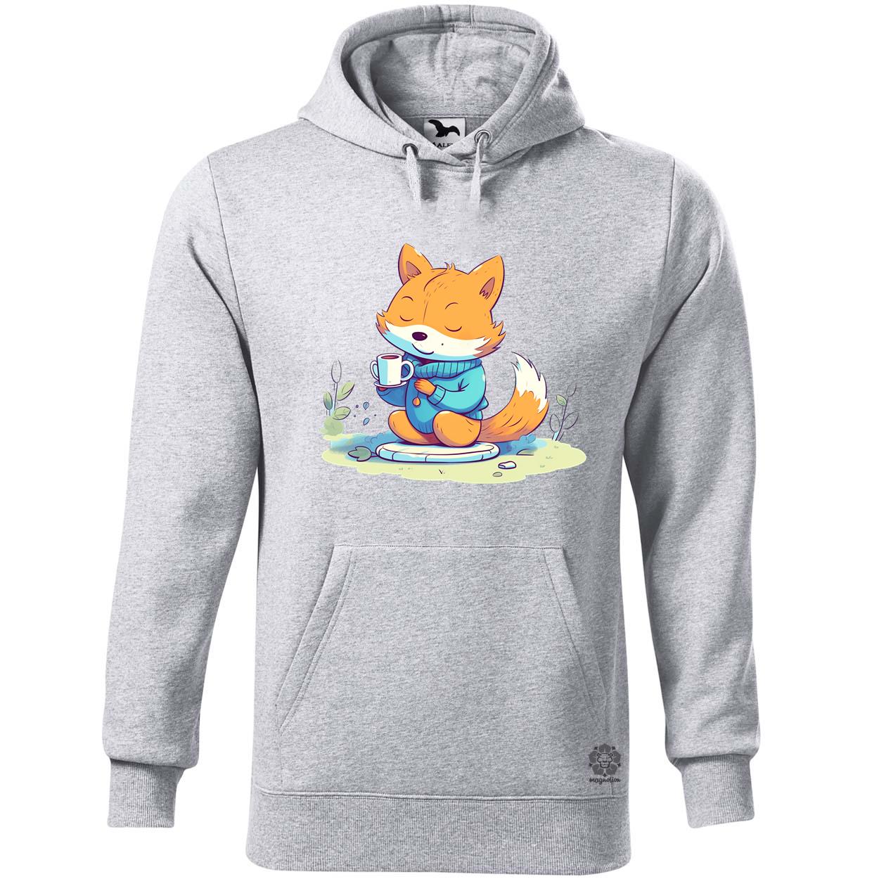 Cuki róka teázik v4 egyedi  pulóver 
