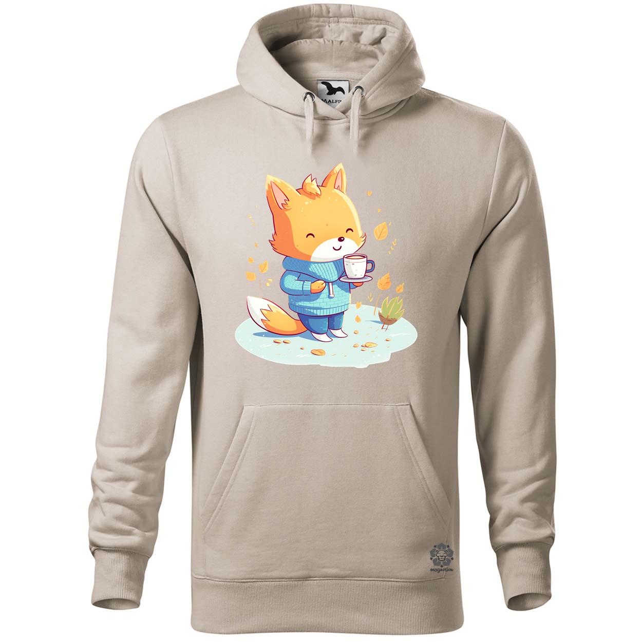 Cuki róka teázik v6 egyedi  pulóver 