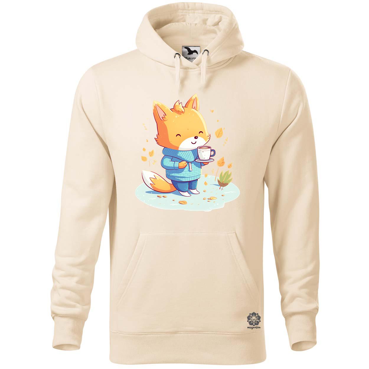 Cuki róka teázik v6 egyedi  pulóver 