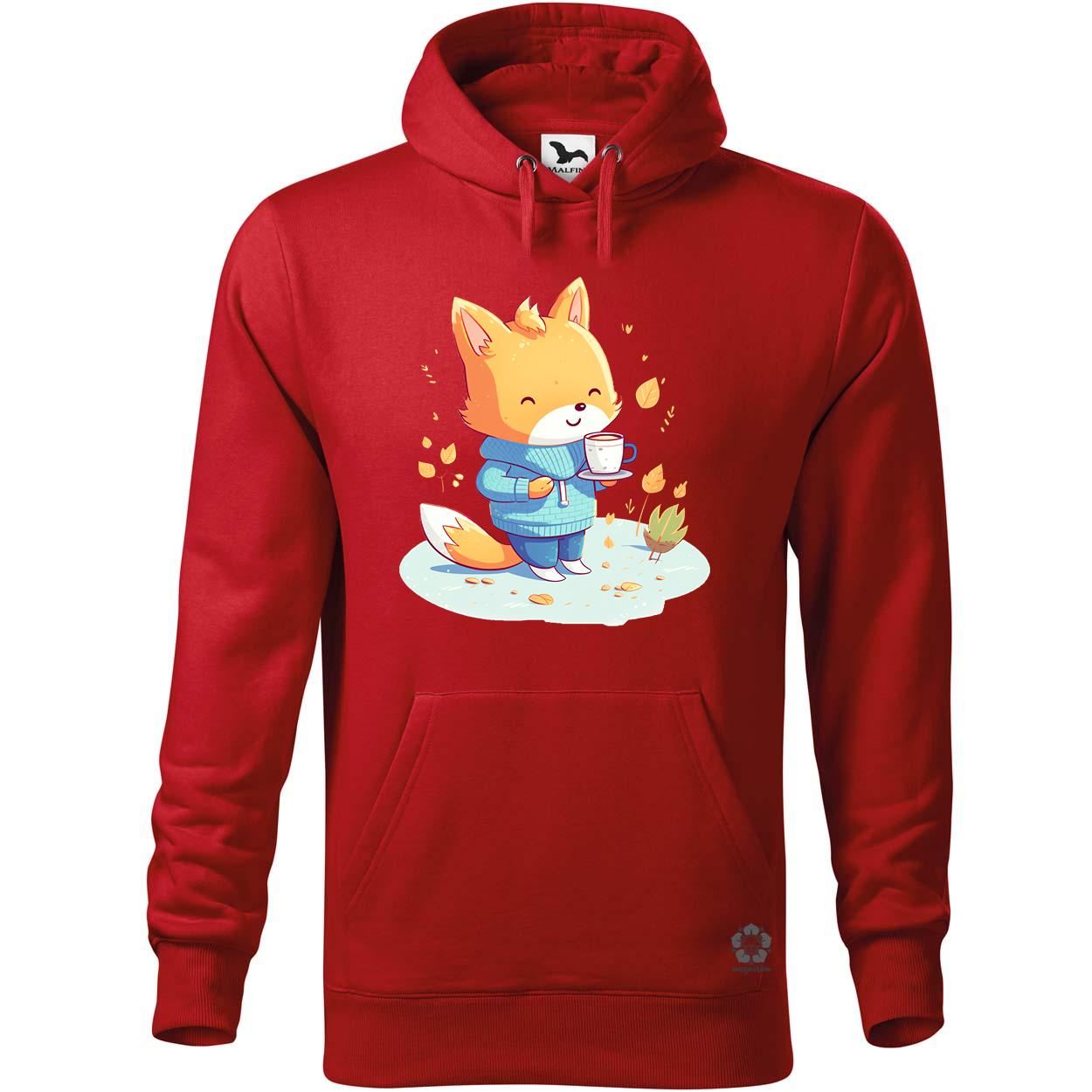 Cuki róka teázik v6 egyedi  pulóver 
