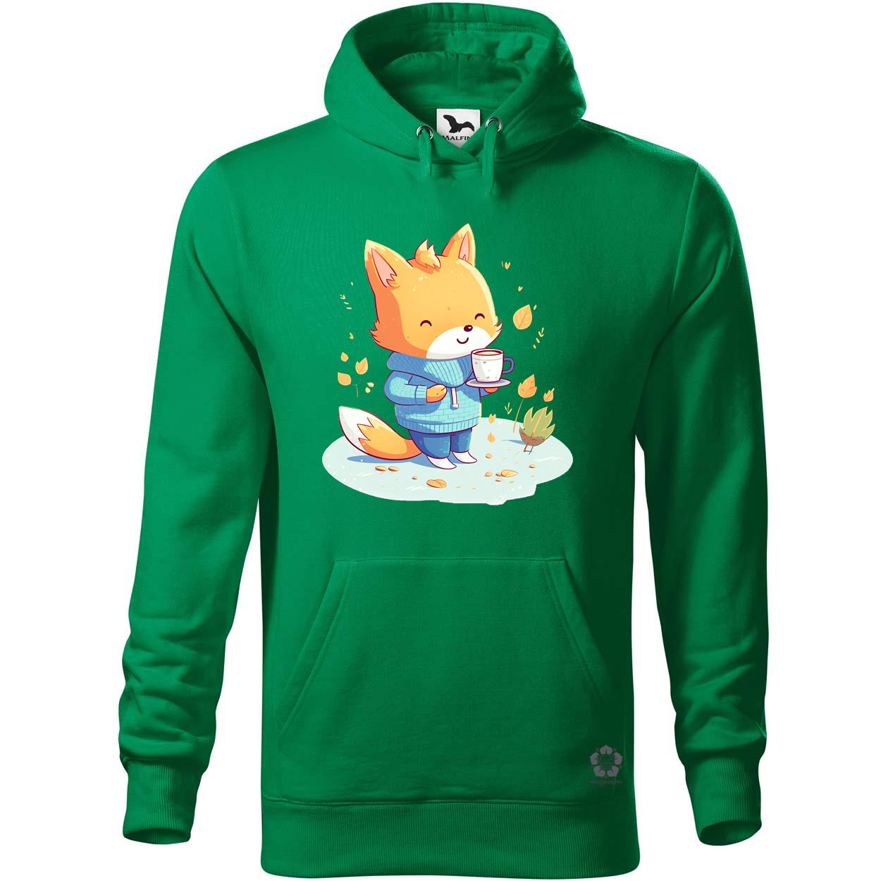 Cuki róka teázik v6 egyedi  pulóver 