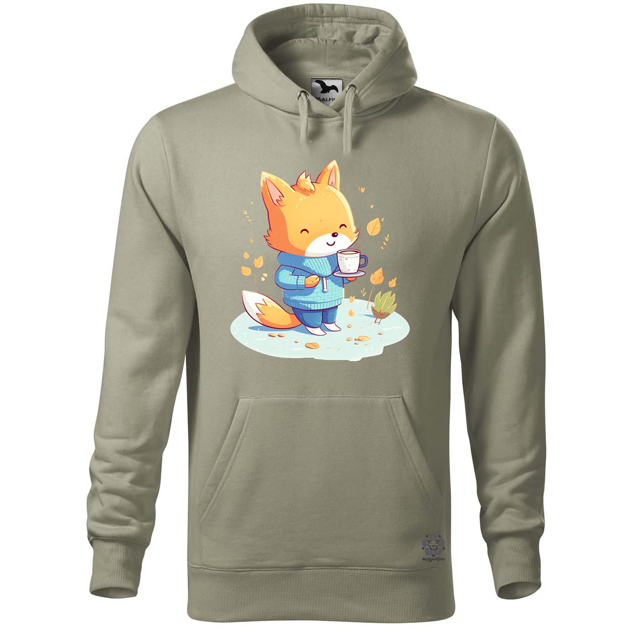 Cuki róka teázik v6 egyedi  pulóver 