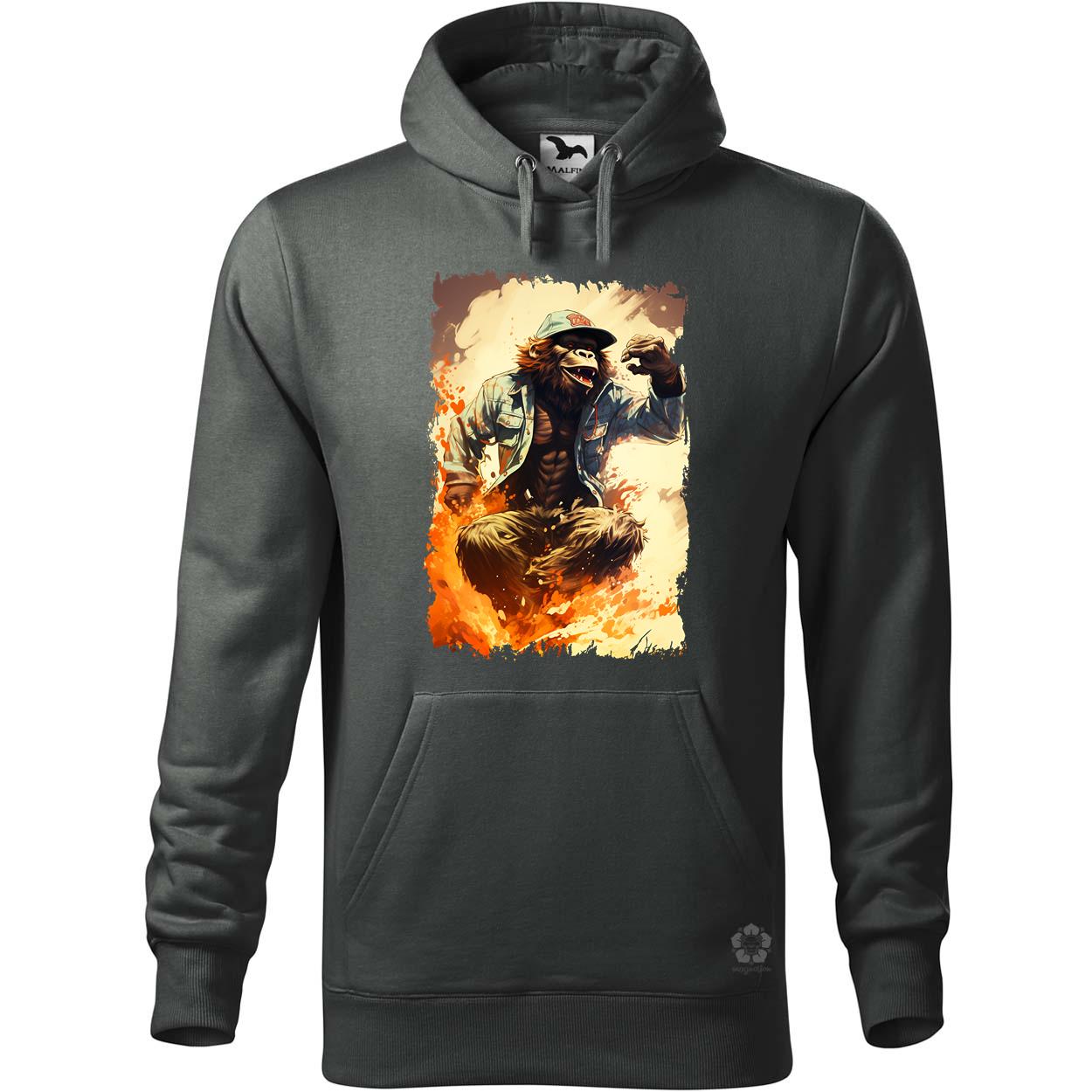 Deszkás gorilla v1 egyedi  pulóver 