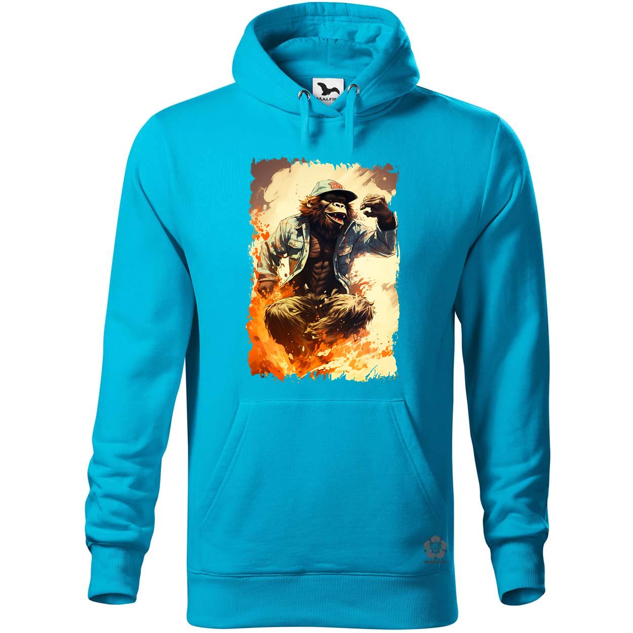 Deszkás gorilla v1 egyedi  pulóver 