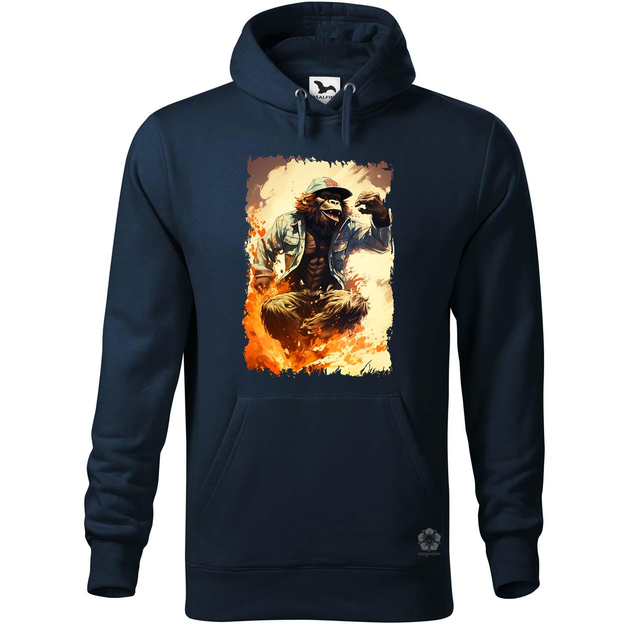 Deszkás gorilla v1 egyedi  pulóver 