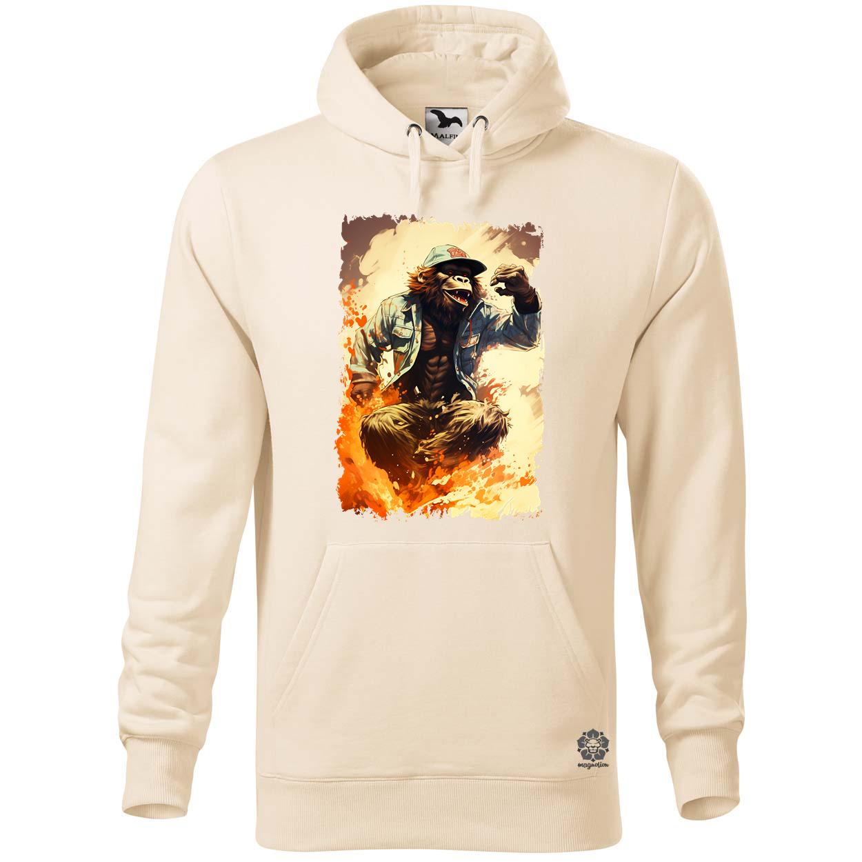 Deszkás gorilla v1 egyedi  pulóver 