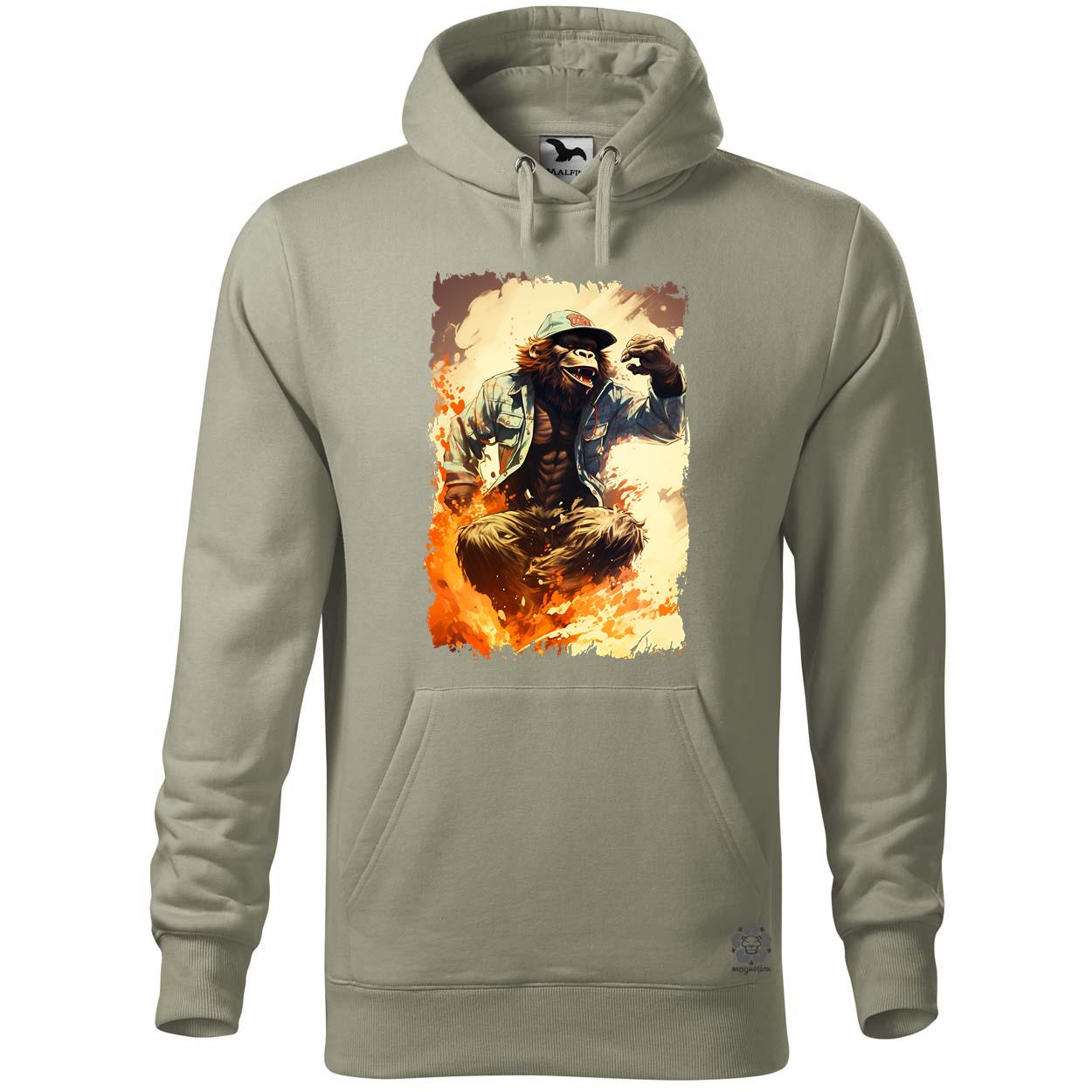 Deszkás gorilla v1 egyedi  pulóver 