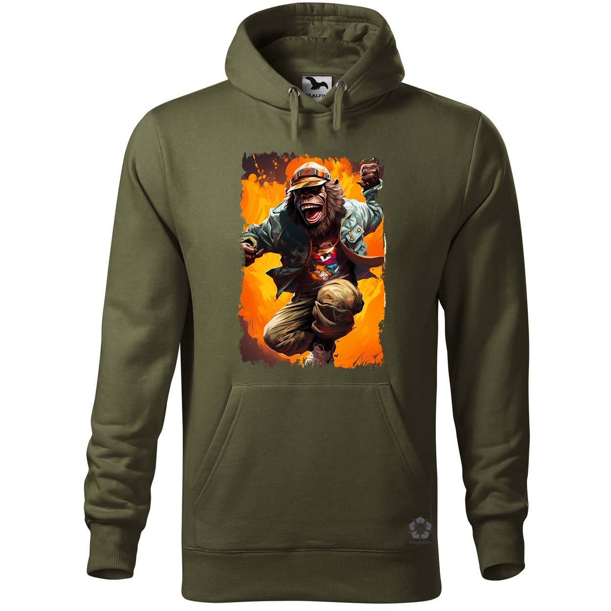 Deszkás gorilla v2 egyedi  pulóver 
