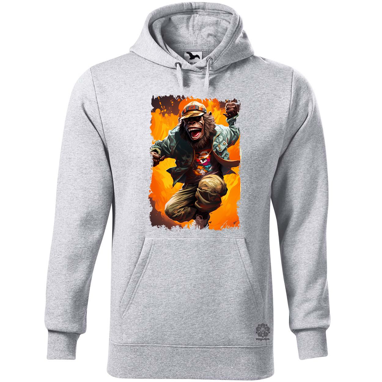 Deszkás gorilla v2 egyedi  pulóver 