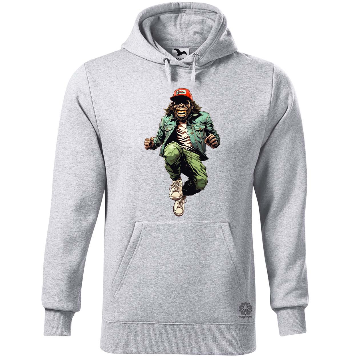 Deszkás gorilla v3 egyedi  pulóver 