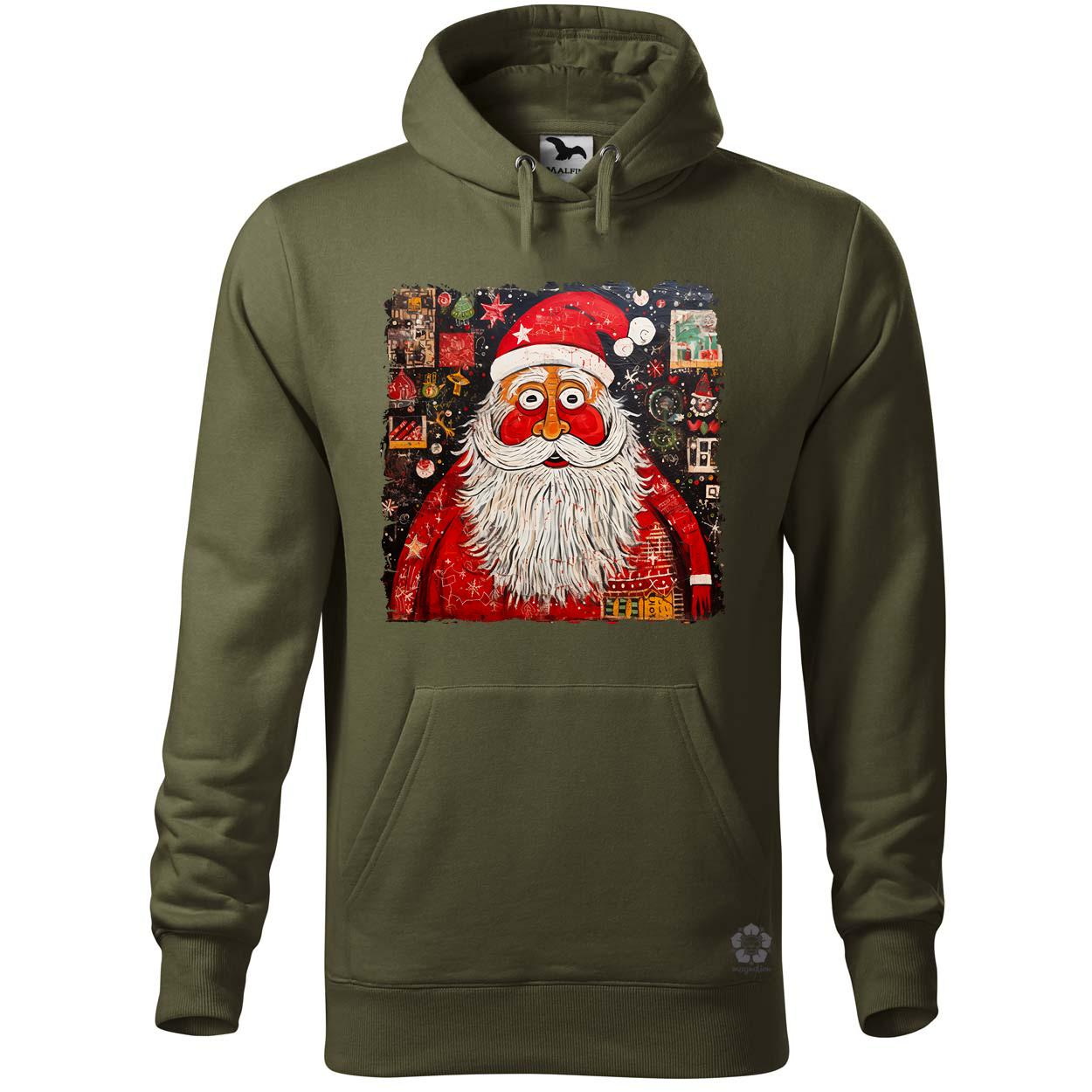 Mikulás rajz v2 egyedi  pulóver 
